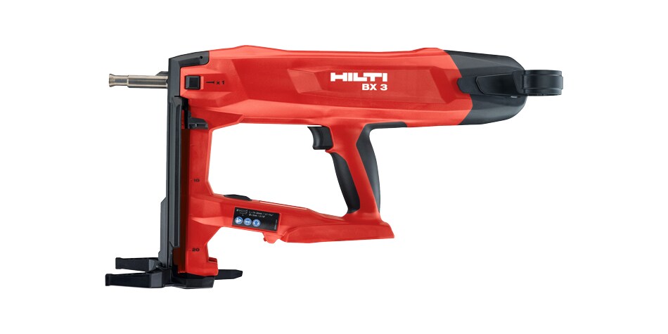 BX 3, Tool empty magazine without battery scaffold clip