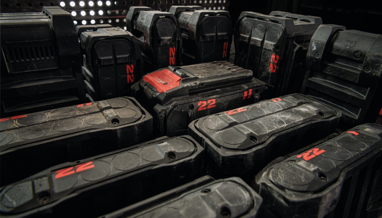 Various Nuron batteries