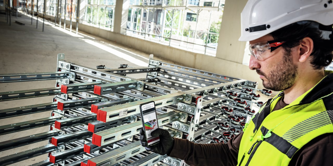 Scanning pre-assembled support systems