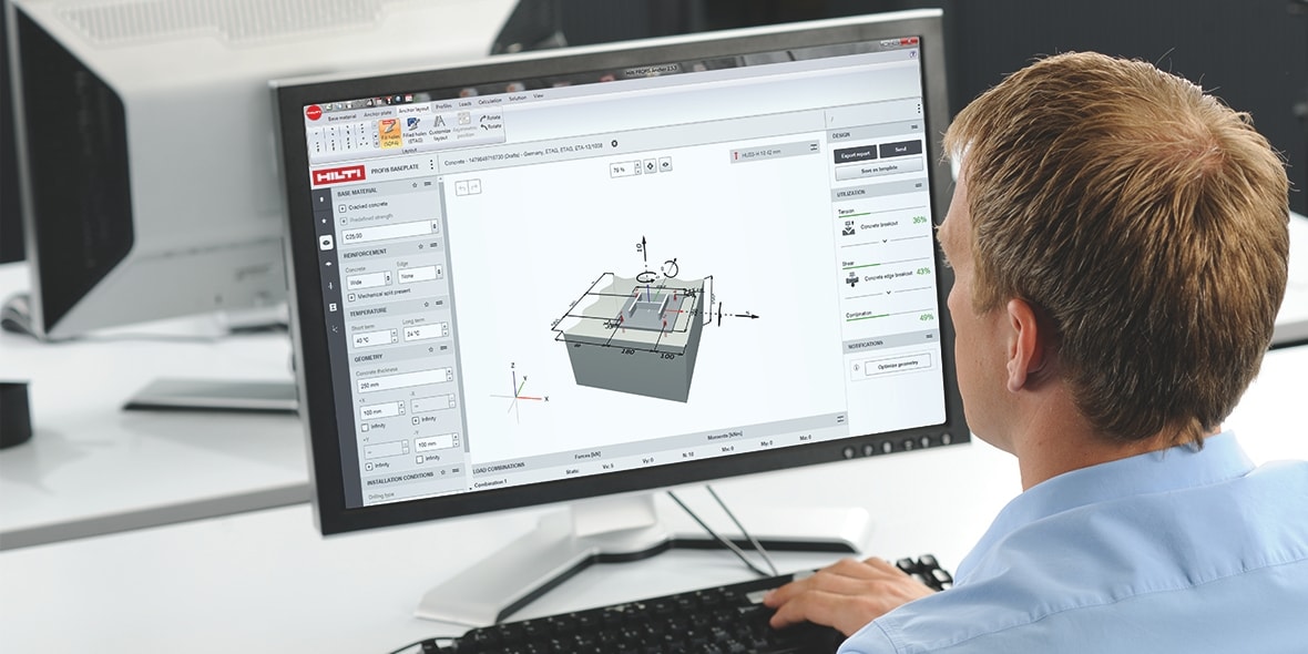 PROFIS Anchor; PS 1000; PS 250 PS 250 Ferroscan; PS 1000 X-Scan; PROFIS Anchors; PROFIS Detection; Planer; Designer; Consultant; Office; Structural analysis;