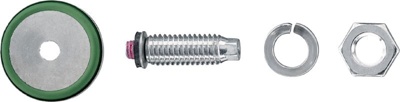 S-BT-ER HC Screw-in stud Threaded screw-in stud (stainless steel, metric thread) for electrical connections on steel in highly corrosive environments, recommended maximal cross section of connected cable 120 mm²