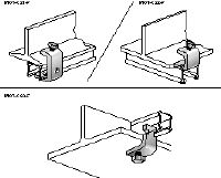 MQT-C-F Beam clamp Hot-dip galvanised (HDG) beam clamp for connecting MQ strut channels directly to steel beams