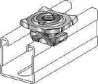 MQA-B Ultimate galvanised pipe clamp saddle – fire-tested according to ETA