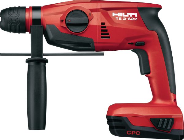 Image of Hilti TE 2-22 cordless rotary hammer