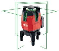 PM 40-MG Multi-line laser Multi-line laser with 3 green lines for plumbing, levelling, aligning and squaring