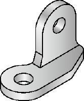 MQS-A Galvanised seismic hinge for use as a bracing component