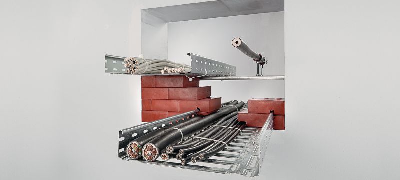 CFS-BL firestop block Preformed firestop blocks for sealing penetrations with cables Applications 1