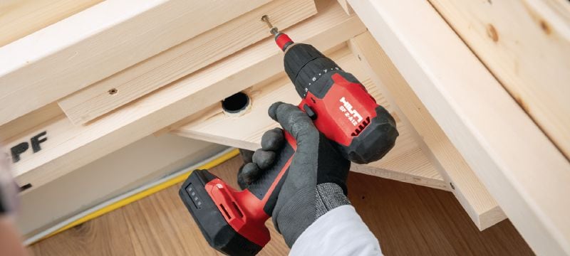 SF 2-A12 Cordless drill driver Subcompact-class cordless 12V Li-ion drill driver with brushless motor and 10 mm keyless chuck for when you need access, low weight and precise control Applications 1